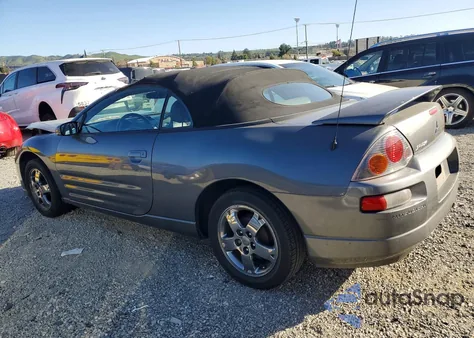 2005 Mitsubishi Eclipse Spyder Gs from USA, damaged, VIN 4A3AE45G35E004344